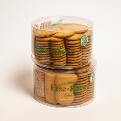 Biscotti "esse" di Raveo confezione a cilindro