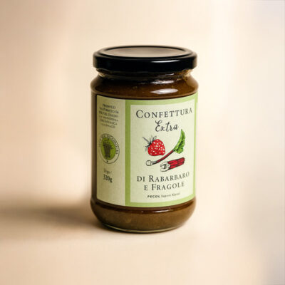 Marmellata di rabarbaro e fragole